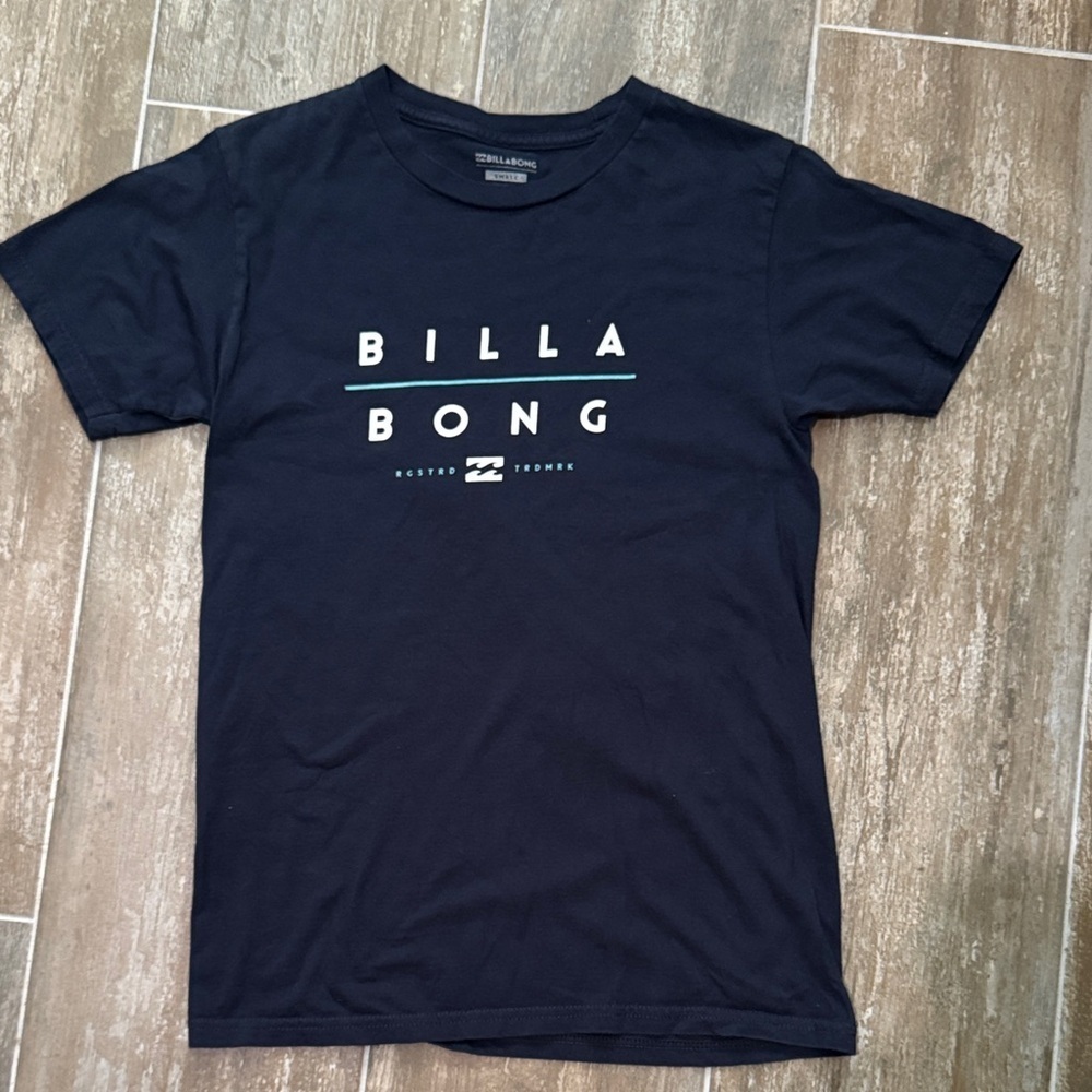 Billabong Men's Navy Graphic Tee
